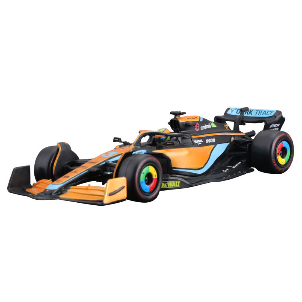 Bburago 1/43 McLaren MCL36 (2022) #3 #4 Diecast Pistlerin Papaya Turuncusu Enerjisi Koleksiyonunuzda
