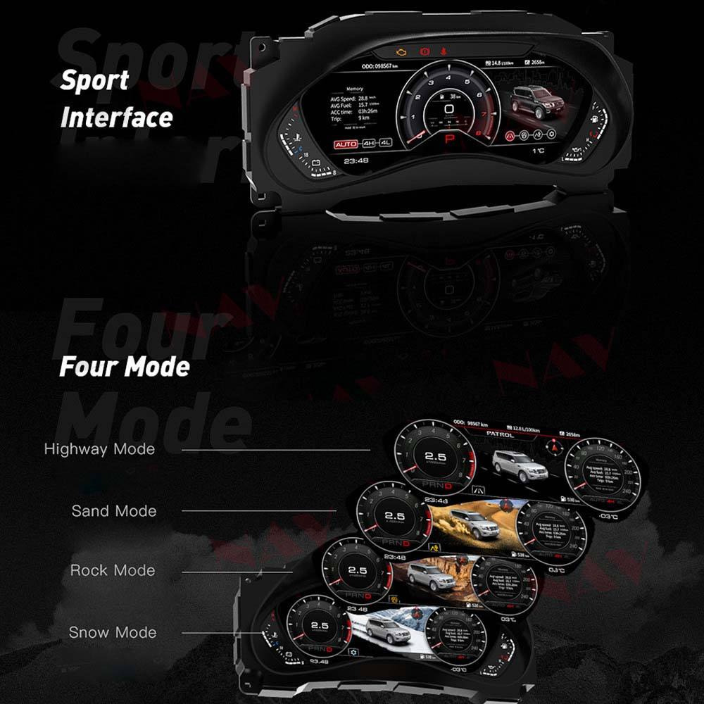Nissan PATROL Y62 Hayalet Ekran Gösterge