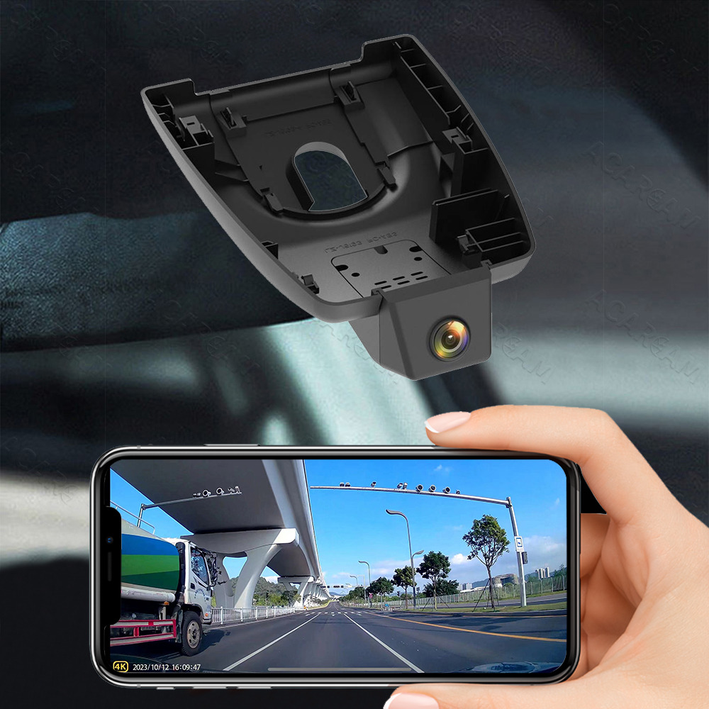 Toyota RAV4 İçin  4K UHD Çift Lensli GPS Destekli Dash Cam