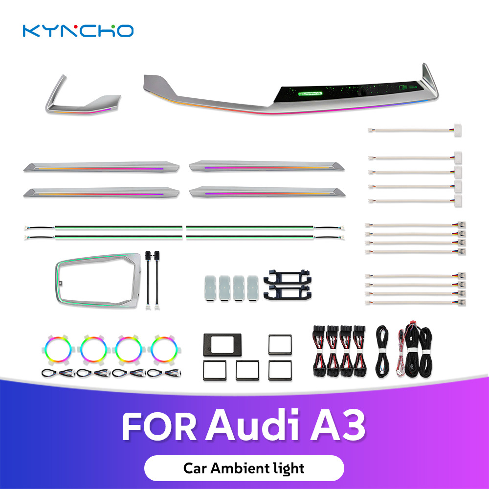 Audi A3 8Y (2021-2026) Intelligent RGB Symphony LED İç Mekan Ambiyans Aydınlatma Sistemi