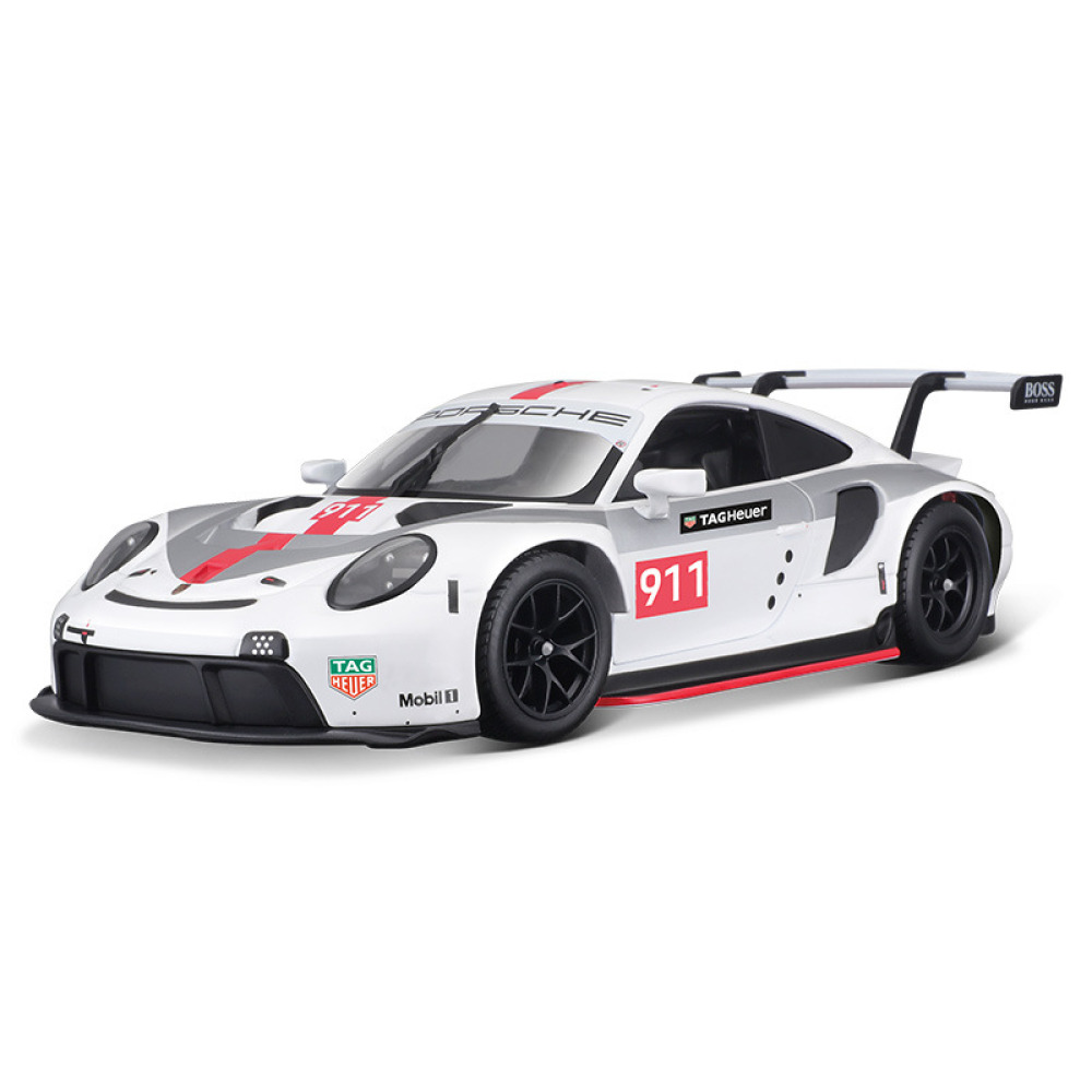 Bburago 1/24 Porsche 911 RSR Diecast Pistlerin Rakipsiz Şampiyonu ve Safkan Yarış Mühendisliği