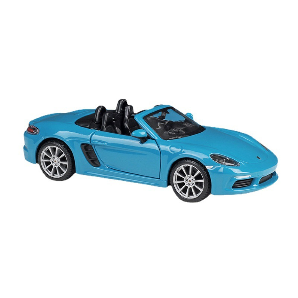 Bburago 1/24 Porsche 356B Coupe & 718 Boxster Diecast Alman Mühendisliğinin İkonik Mirası