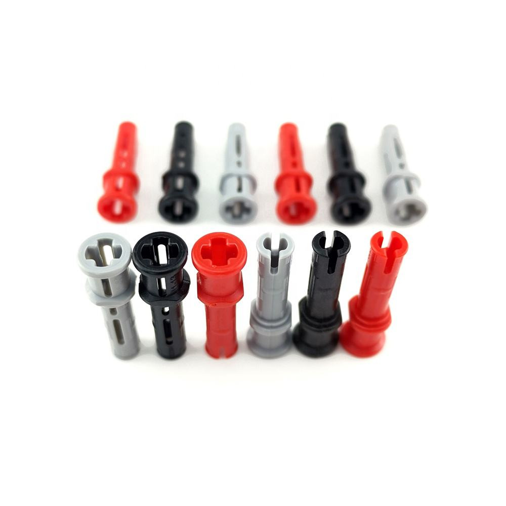 EduWeDo No. 32054 Teknik Durduruculu Uzun Pim (Pin 3L with Friction Ridges and Stop Bush) – Robotik İskelet Kilit Sistemleri ve Çok Katmanlı Sabitleme Elemanları