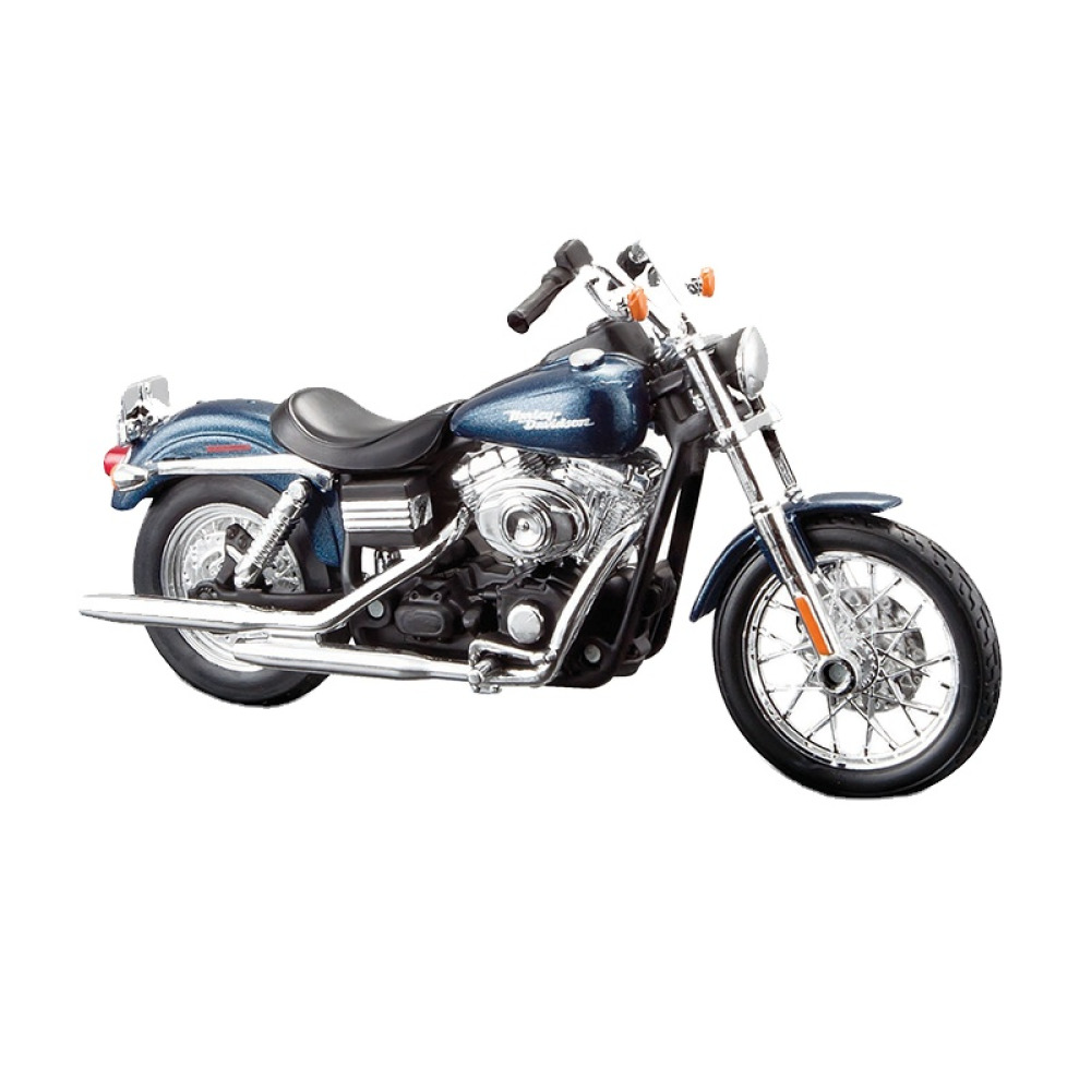 Maisto 1/12 Harley Davidson 2006 FXDBI Dyna Street Bob Diecast Asi ve Yalın Tasarım