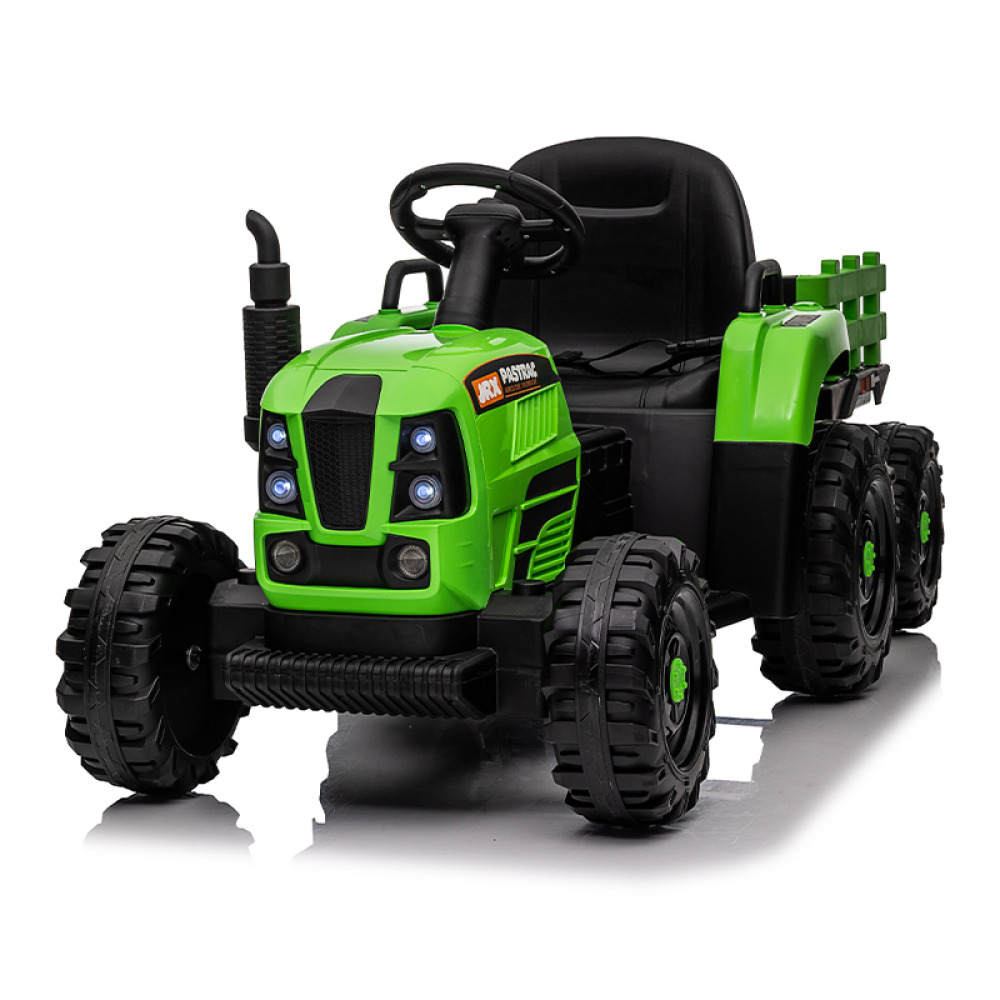 Agro-NextGen 12V Neo-Tractor - Işıklı Ön Panel, Modern Çizgiler, 12V Çift Motor ve Gelişmiş Ebeveyn Denetimli Akülü Traktör