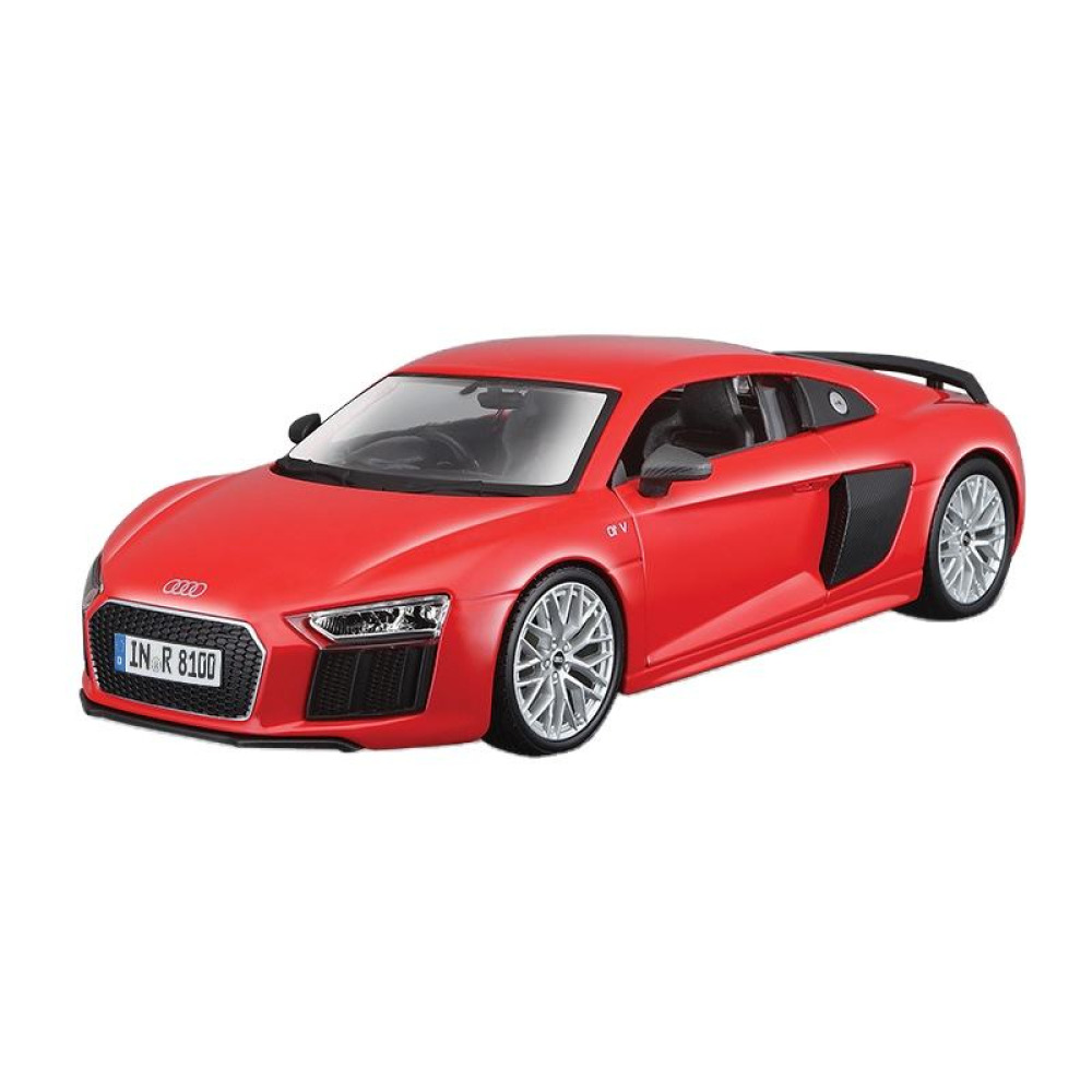Maisto 1/24 Audi R8 V10 Plus Diecast Alman Mühendisliğinin Safkan V10 Senfonisi