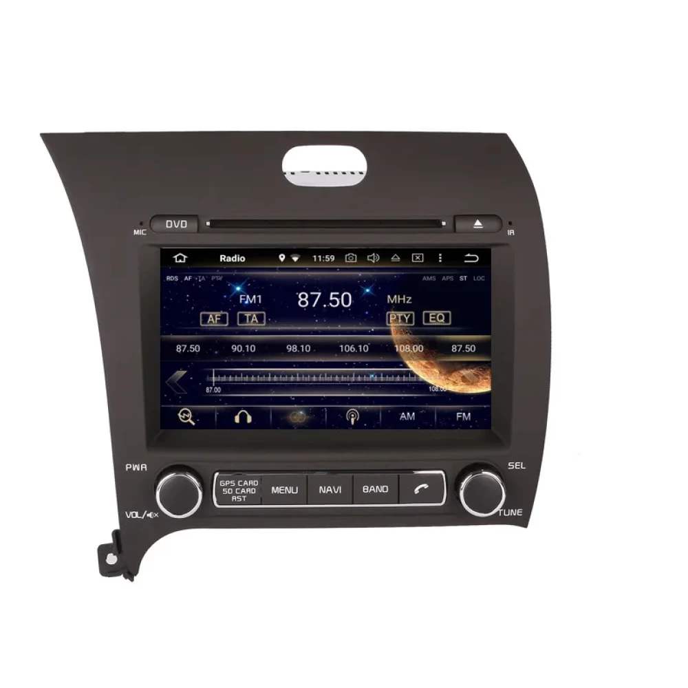 Kia Cerato / Forte / K3 (2013-2017) Android 14.0 Kablosuz CarPlay & Multimedya Sistemi