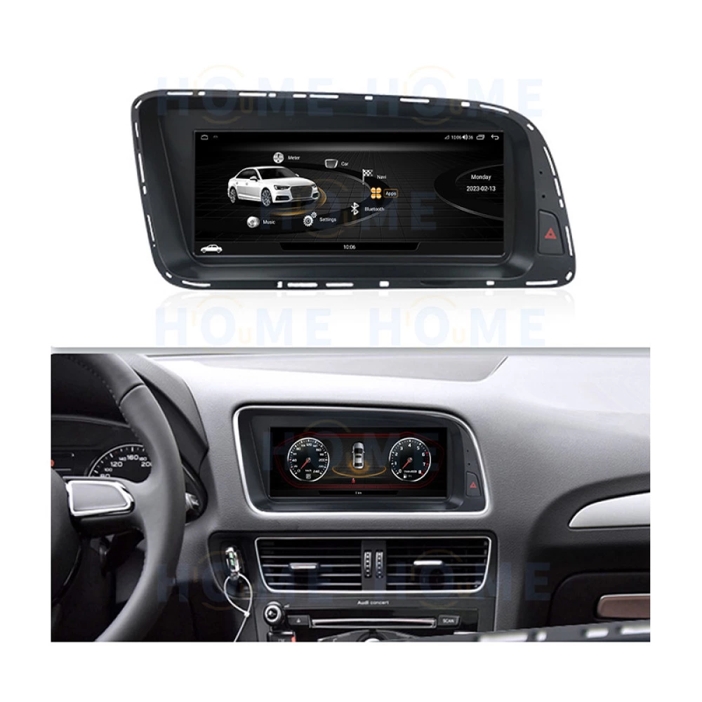 Audi Q5 8.8 inch Android 13 - CarPlay - Android - Google Play Store - GPS Navigasyon - Multimedya Ekran 2009-2017