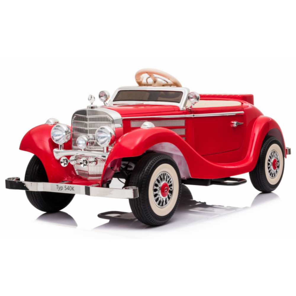 Mercedes-Benz Typ 540K Lisanslı 24V Çift Kişilik Nostaljik Çocuk Akülü Arabası