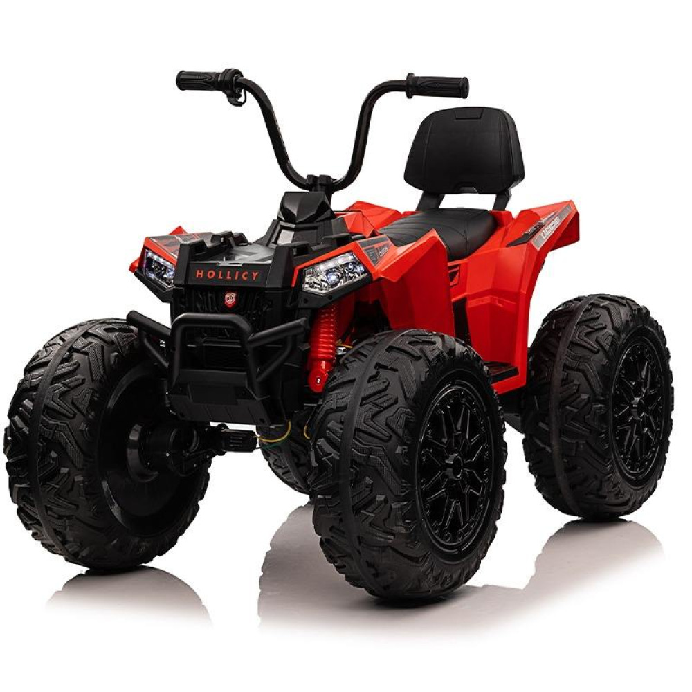 12V Ultra-Quad 4x4 ATV - 4 Motorlu Çekiş Sistemi, Yumuşak EVA Tekerlekli, Amortisörlü ve 2.4G Uzaktan Kumandalı Profesyonel Çocuk Arazi Aracı