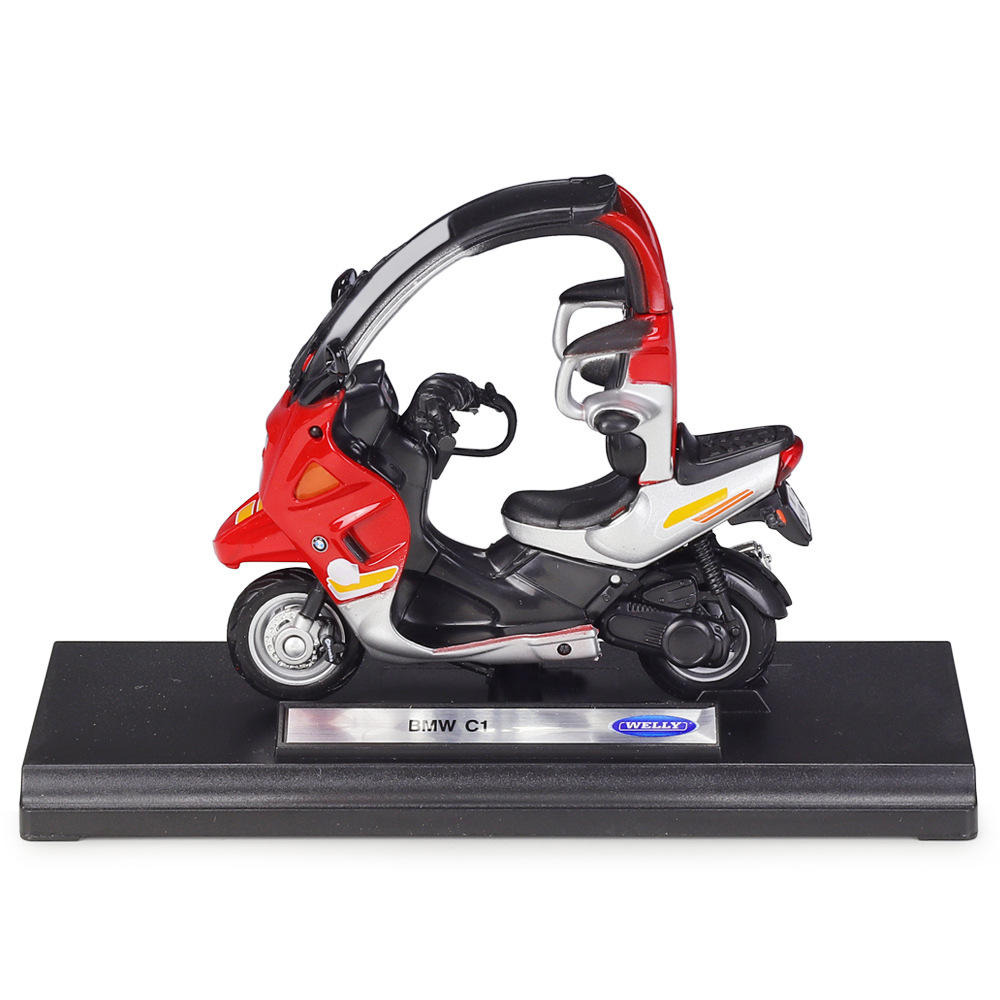 Welly 1/18 BMW C1 Diecast Şehir Mobilitesinde İkonik Tasarım