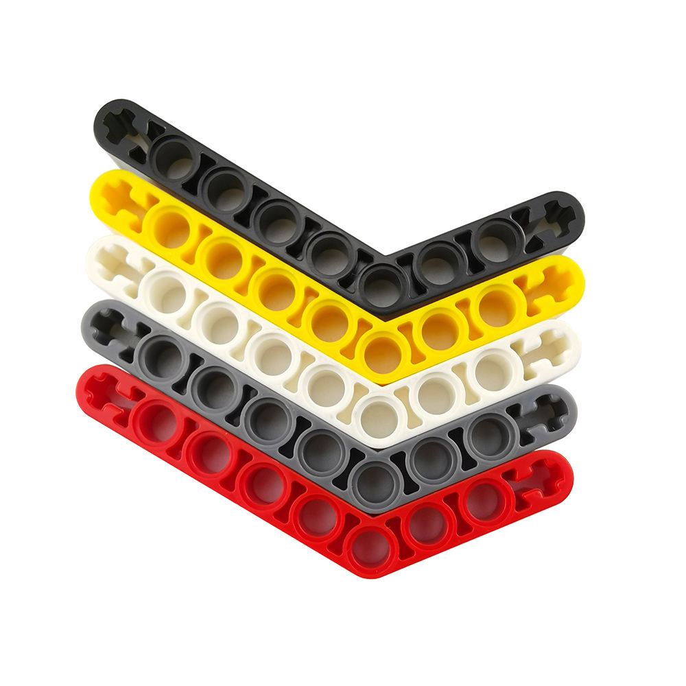 EduWeDo No. 6629 Teknik Dirsekli Kiriş (1x9 Bent 6-4) – Robotik Köşe Dönüş ve Açılı İskelet Bağlantı Elemanları