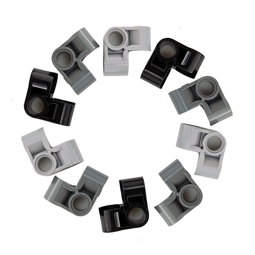 EduWeDo No. 44809 Teknik Dik Açılı Konektör (Pin Connector Perpendicular 2x2 Bent) – Robotik Köşe Dönüşleri ve 90 Derece İskelet Sabitleme Elemanları