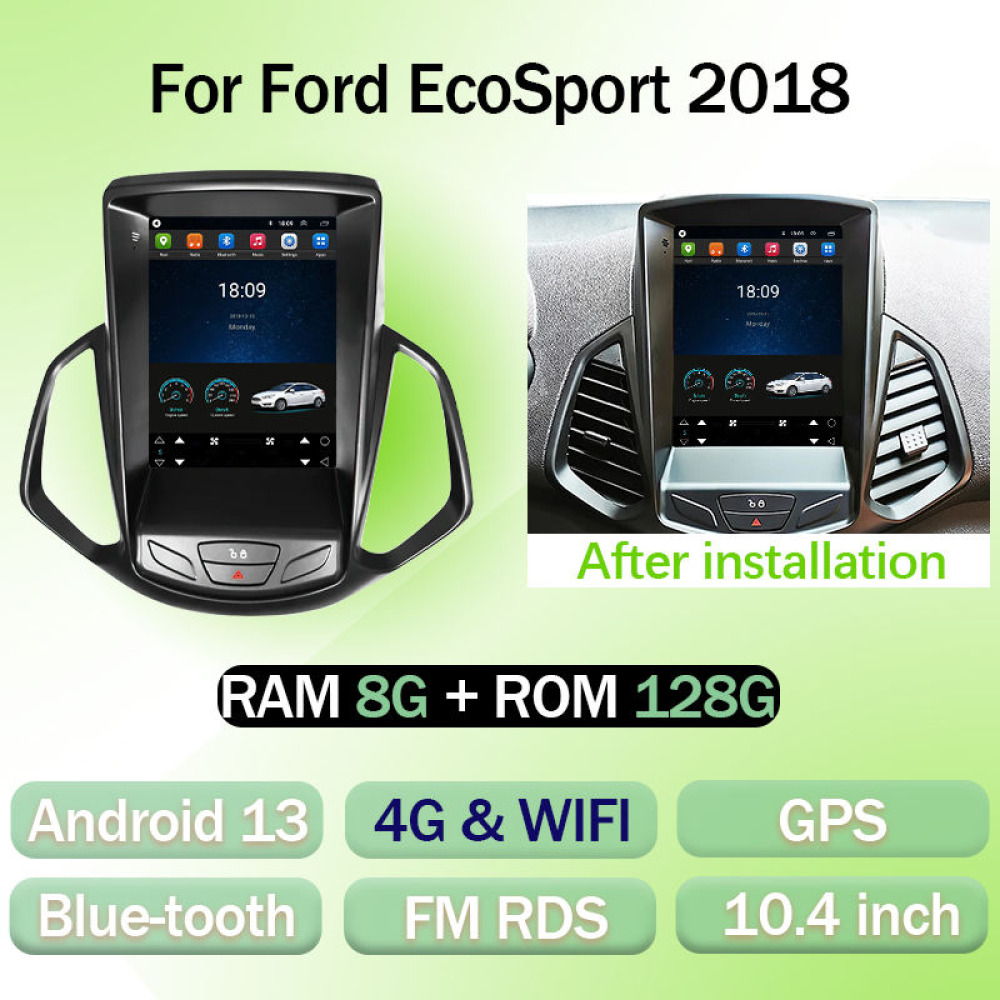 Ford Ecosport Tesla Ekran 2018 