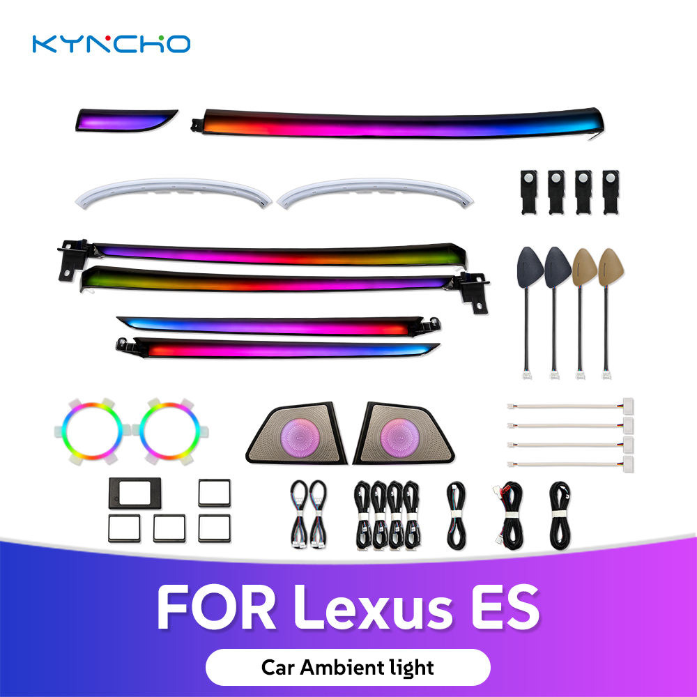 Lexus ES (2018-2023) Symphony Smart Flowing Phantom LED İç Mekan Ambiyans Aydınlatma Sistemi