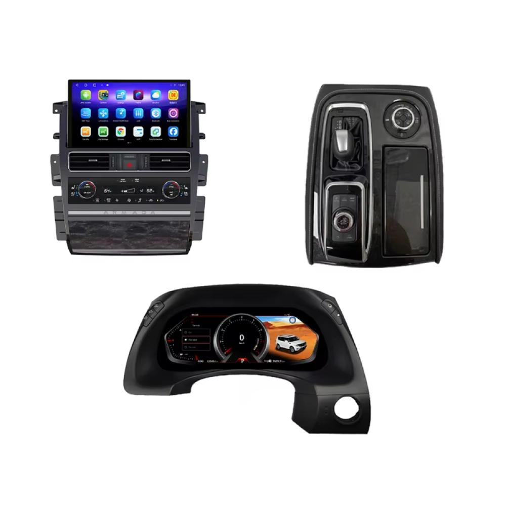 Nissan Patrol Y62 Amanda Full Konsol Upgrade Kit 2010-2022