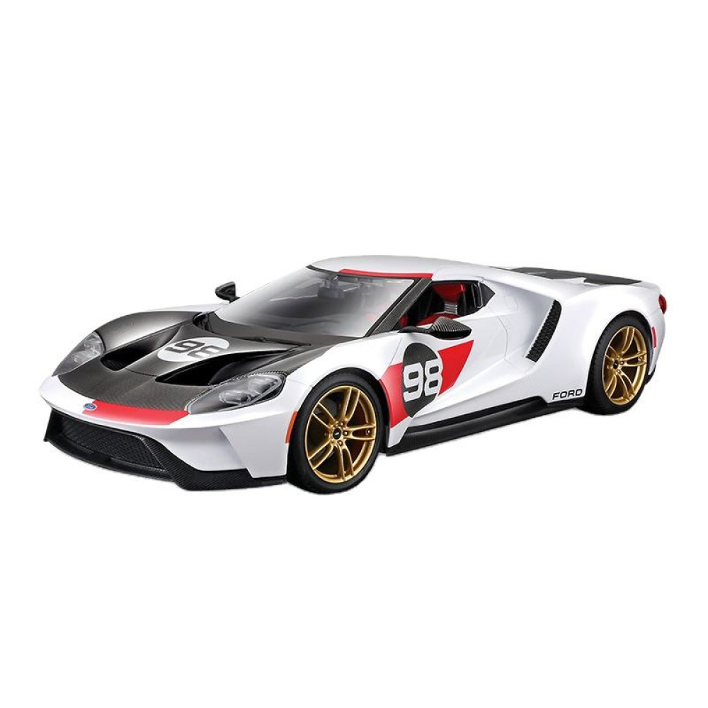 Maisto 1/18 Ford GT (2017) Diecast Le Mans Genlerine Sahip Aerodinamik Bir Mühendislik Harikası