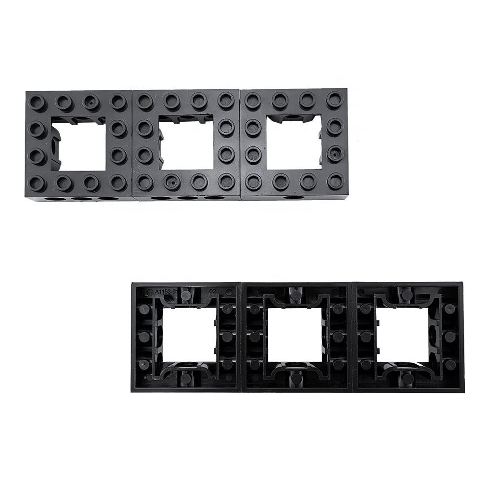 EduWeDo No. 32324 Teknik Delikli Kiriş (Technic Brick 4x4 Open Center) – Robotik Şasi Çerçevesi ve Merkezi Güç Aktarım Elemanları