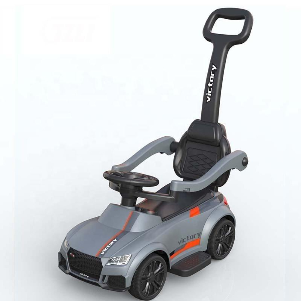 Sweet Ride Mini SUV - Ebeveyn İtme Kollu, Güvenlik Bariyerli, Işıklı ve Müzikli Bebek Bin-Sür Aracı