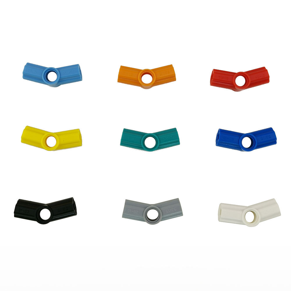 EduWeDo No. 32016 Teknik Dik Açılı Konektör (Technic Connector #3 - 157.5°) – Robotik Açılı Bağlantı ve Şasi Köşe Elemanları