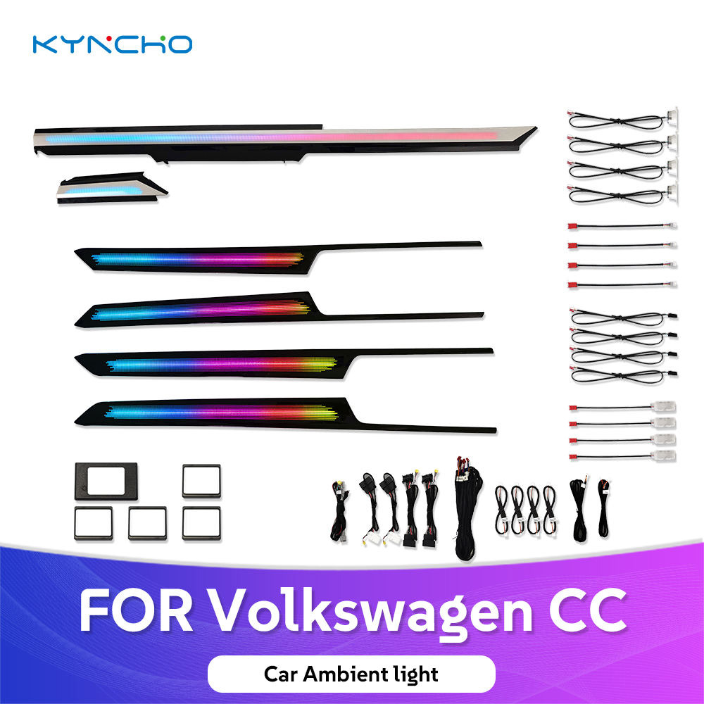 Volkswagen CC & Arteon 64 Renkli Akıllı LED İç Mekan Ambiyans Aydınlatma Sistemi