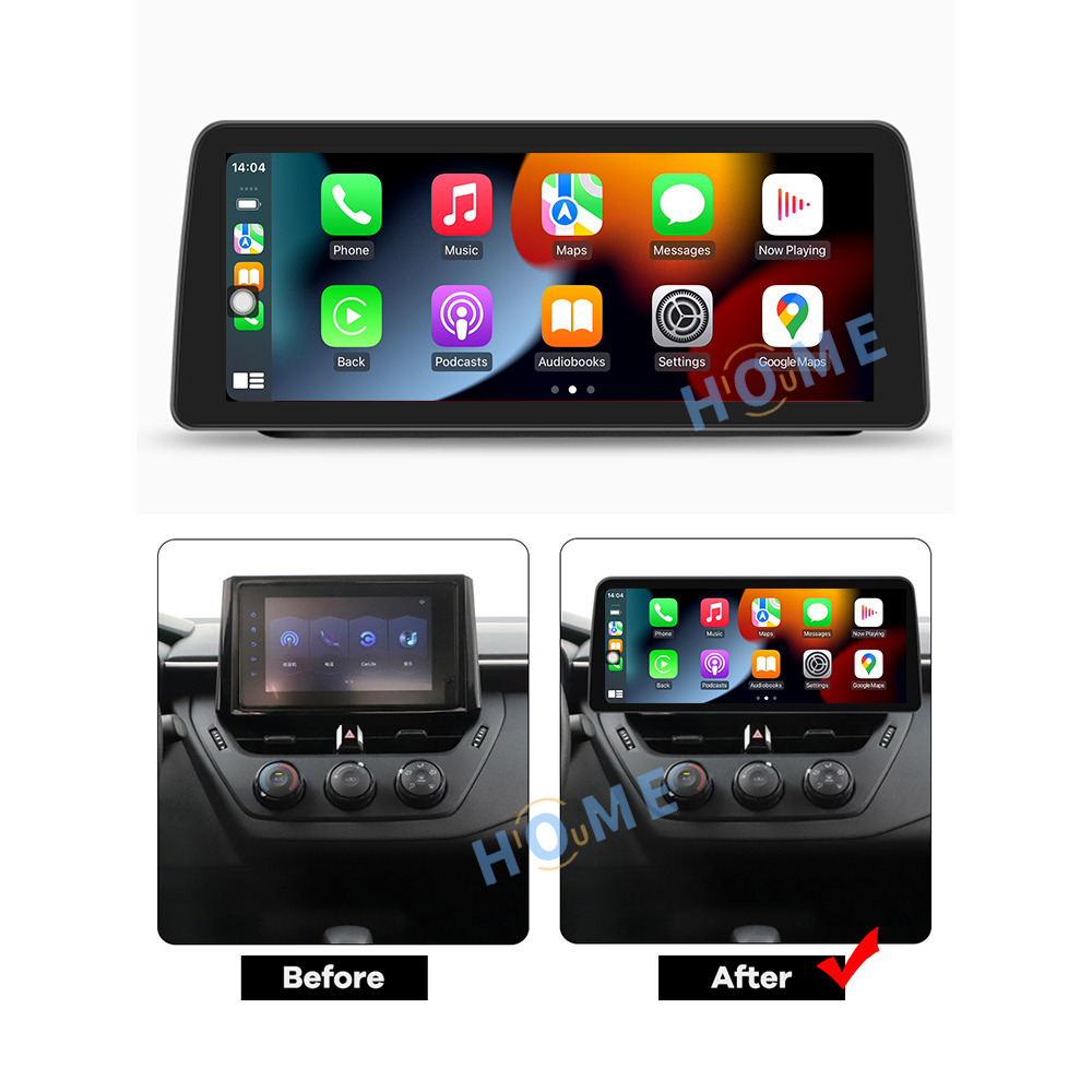 Toyota Corolla 12.5 inch Android 13 - CarPlay - Android - GPS Navigasyon - Multimedya Ekran 2019-2021