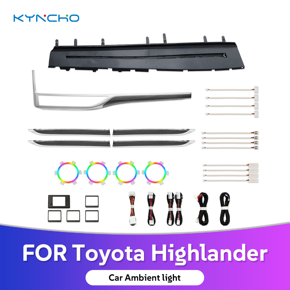 Toyota Highlander (2015-2021) Özel Seri LED İç Mekan Ambiyans Aydınlatma Sistemi