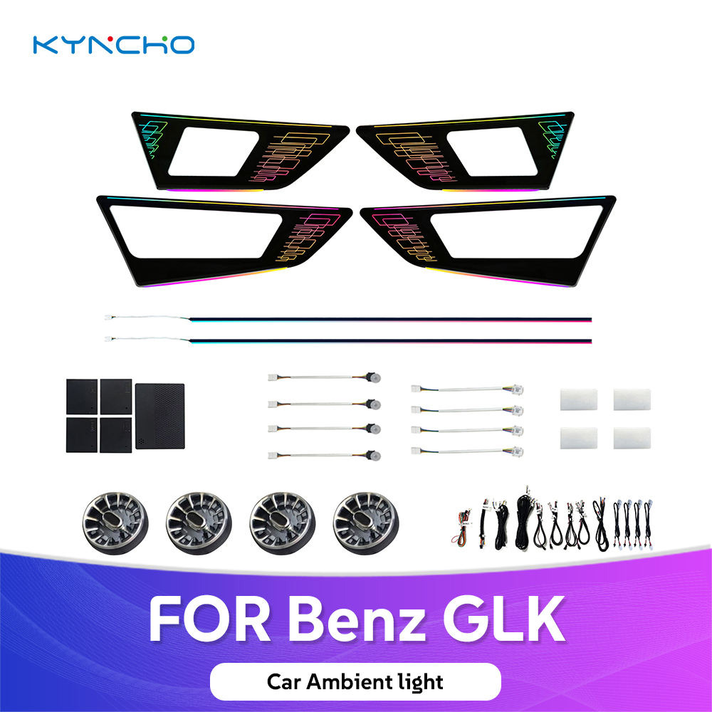 Mercedes-Benz GLK X204 (2012-2015) Akıllı LED Ambiyans Aydınlatma & Türbin Hava Menfezi Sistemi