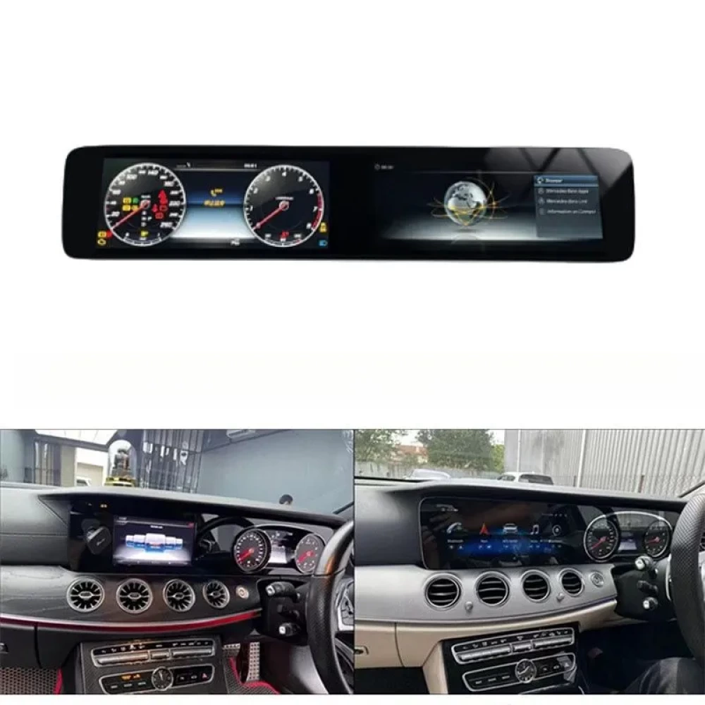 Mercedes-Benz E-Serisi (W213) Dijital Hayalet Gösterge ve Android Multimedya Sistemi (2017–2019)