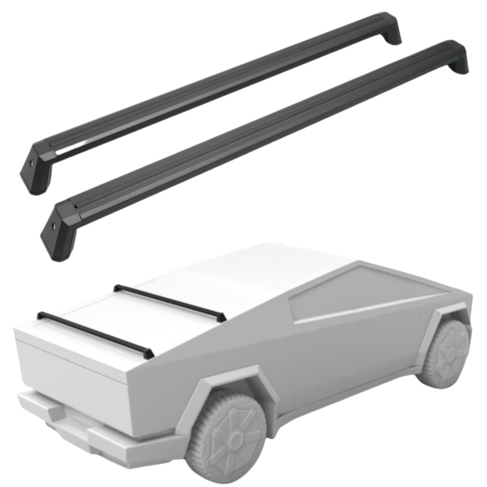 Tesla Cybertruck Tavan Rayları - Bagaj Rafı - Kargo Taşıyıcısı - Tavan Rayları