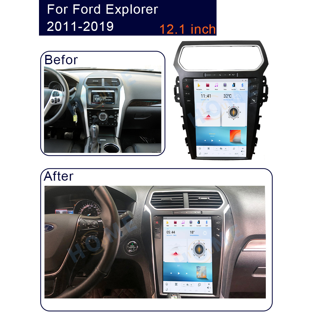 Ford Explorer Tesla Ekran 2011-2019