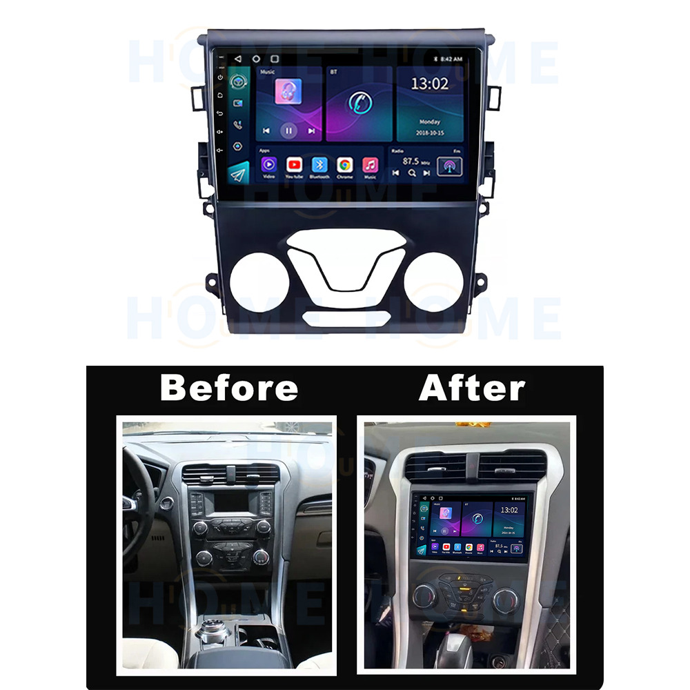 Ford Mondeo 5 10.4 inch Android 14 - CarPlay - Android - GPS Navigasyon - Multimedya Ekran 2014 -2019