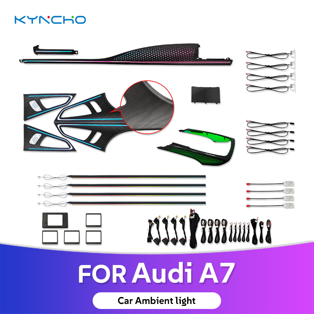 Audi A7 4G8 (2011-2018) 12V Akıllı Symphony LED & Tavan Ambiyans Aydınlatma Sistemi