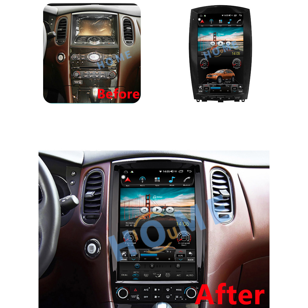 Infiniti QX50 EX25 EX37 Tesla Ekran 2007-2017