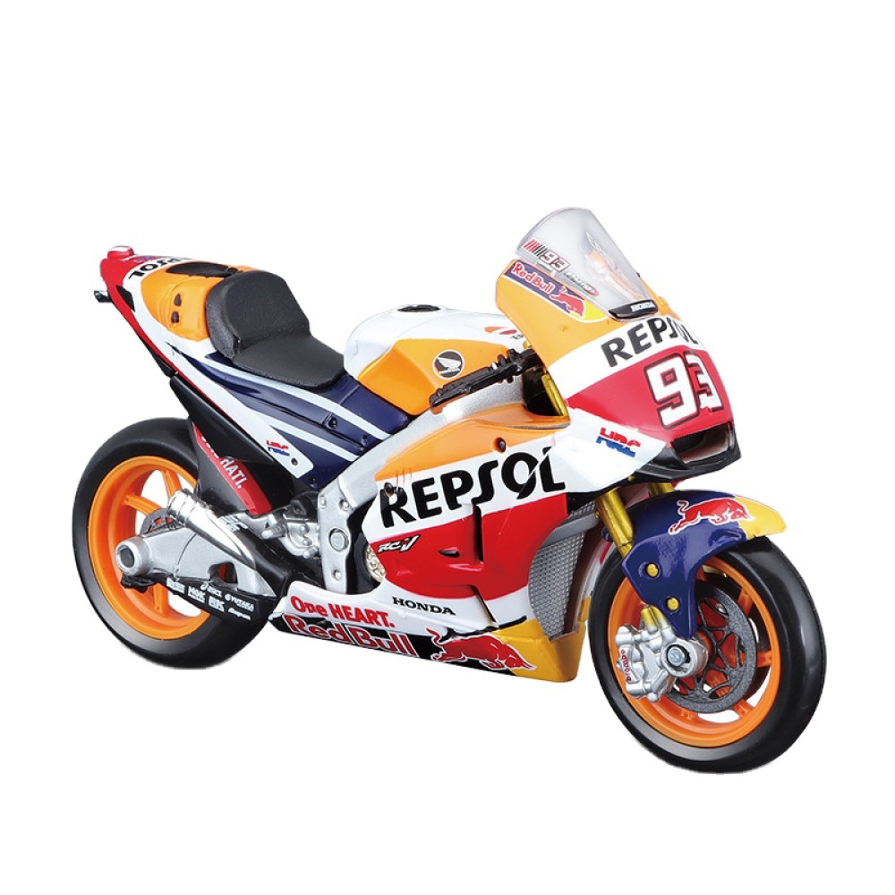Maisto 1/18 Repsol Honda Moto GP #93 & #26 Diecast – Pistlerin Turuncu Efsaneleri