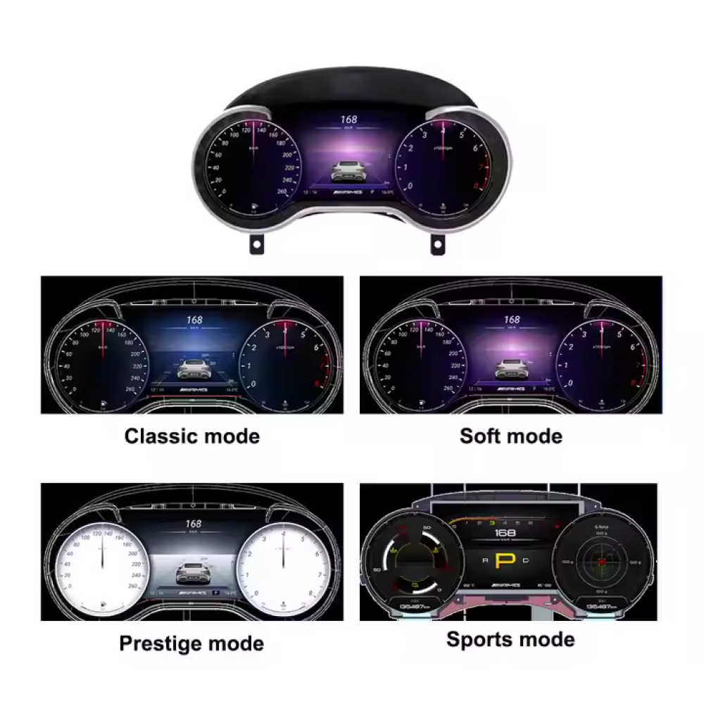 Mercedes Benz G Class ML/GL GLE GLS Class Hayalet Ekran Gösterge