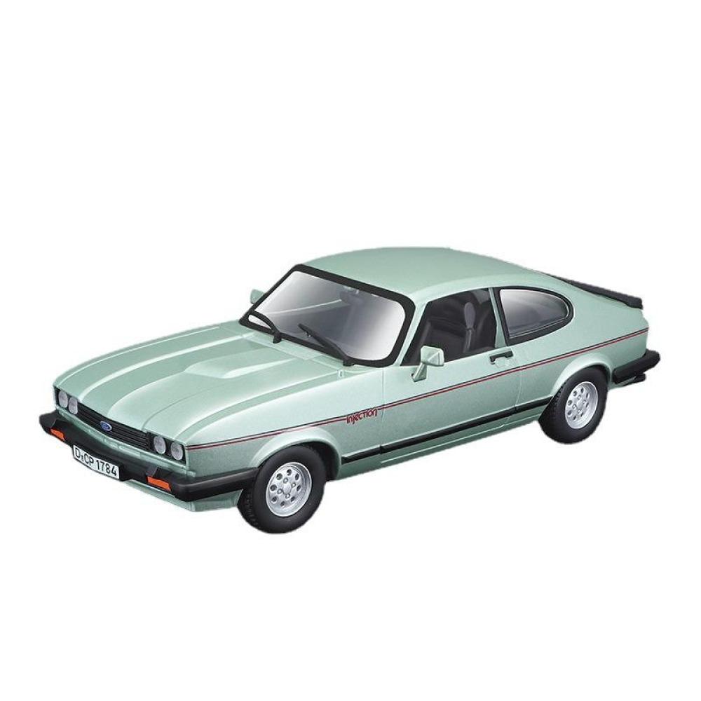 Bburago 1/24 1982 Ford Capri Diecast Avrupa'nın Kaslı Efsanesi ve 80’lerin Kült Sporcusu