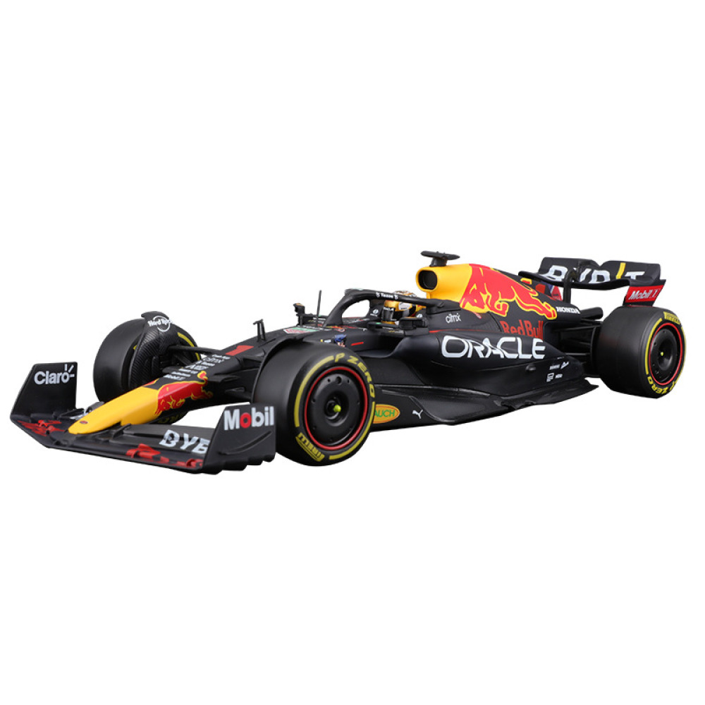 Bburago 1/24 Red Bull Racing RB18 – Şampiyonluk Getiren Aerodinamik Deha ve Metalik Diecast Gücü