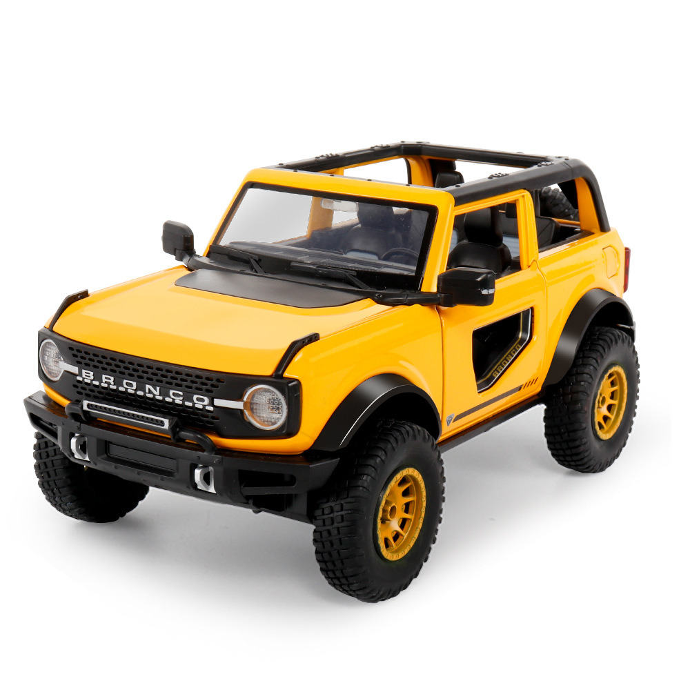 Black Mamba 1/24 Ford Bronco Off-Road – Vahşi Doğanın Ruhu ve Metalik Güç Diecast Koleksiyonunuzda