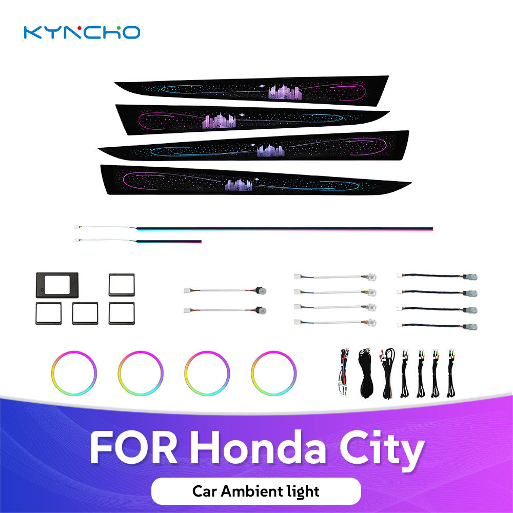 Honda City (2008-2014) Smart Symphony LED İç Mekan Ambiyans Aydınlatma Sistemi