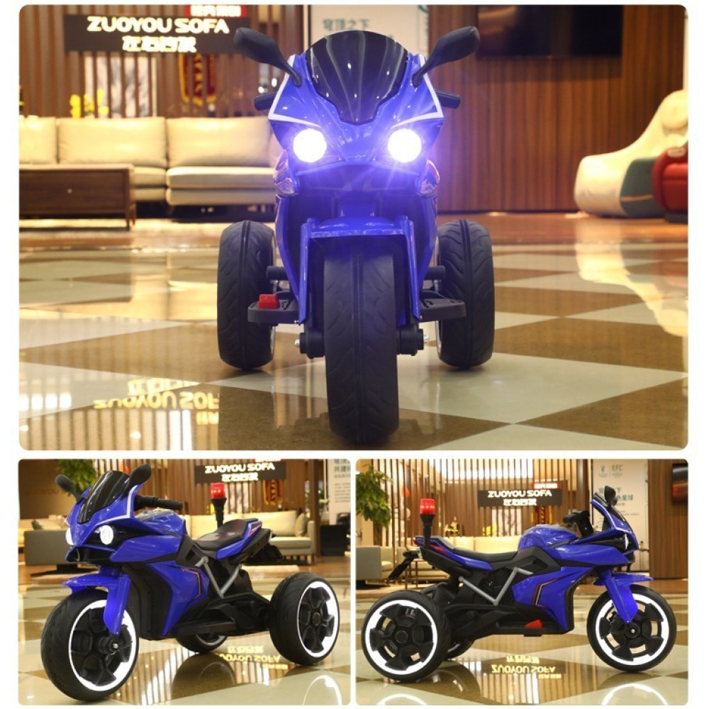 Velocity-Sport 12V - Keskin Kuyruklu, Destek Tekerlekli, Sportif 12V Akülü Motor