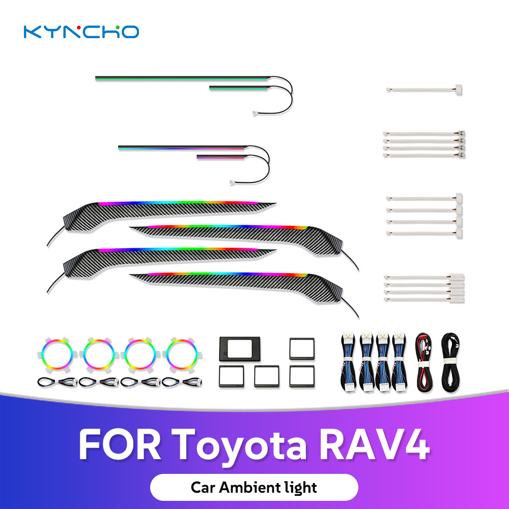 Toyota RAV4 (2020-2025) Smart Magic Color Symphony LED İç Mekan Ambiyans Aydınlatma Sistemi