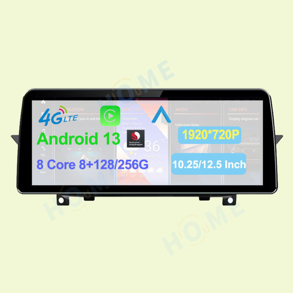 BMW X1 E84 F48 10.25/12.5 inch Android 13 - CarPlay - Android - GPS Navigasyon - Multimedya NBT Ekran 2009-2017