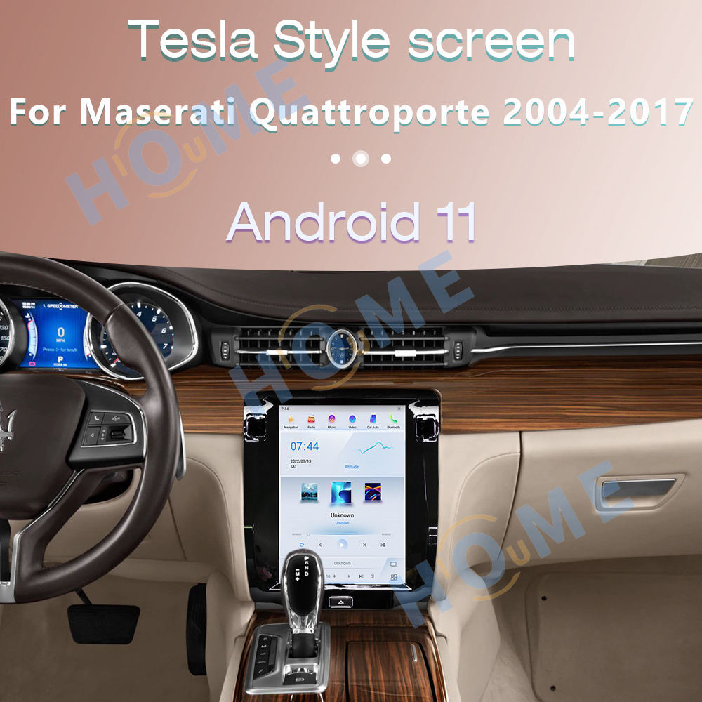 Maserati Quattroporte Tesla Ekran 2004-2012