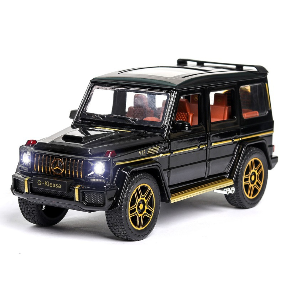 CHEZHI 1/24 Mercedes-AMG G63 – Arazi Efsanesinin ve Metalik Gücün Zirvesi Diecast Koleksiyonunuzda