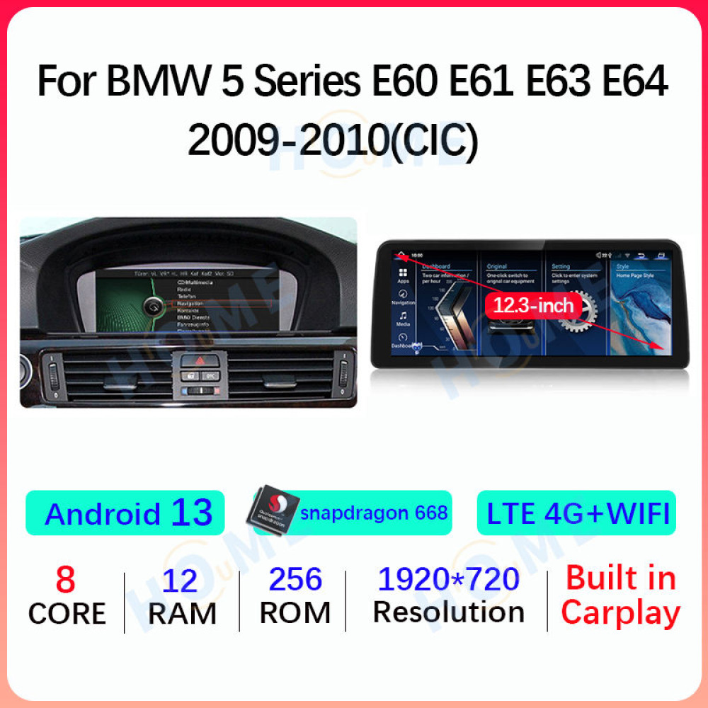 BMW 5 Serisi E60 E61 E63 E64 8.8