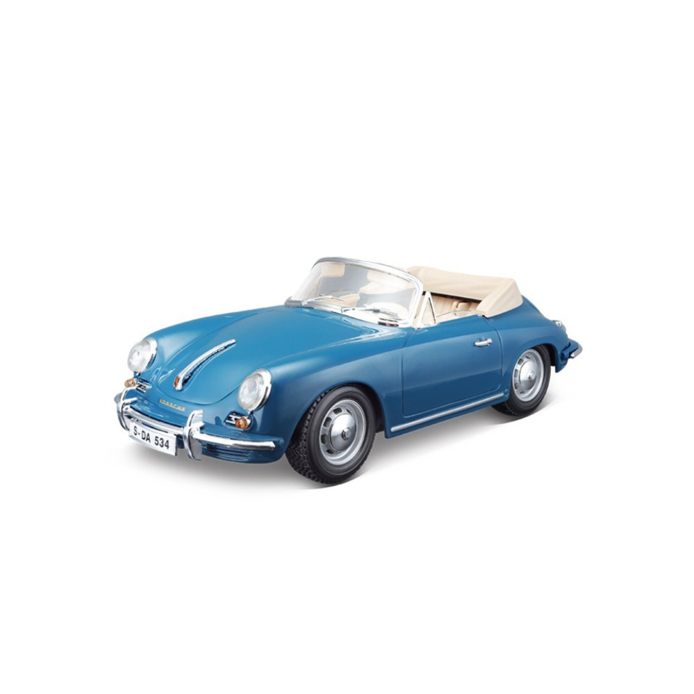 Maisto 1/18 Porsche 356B Cabriolet – Klasik Alman Estetiği ve Dev Ölçekli Nostalji Diecast Dünyasında