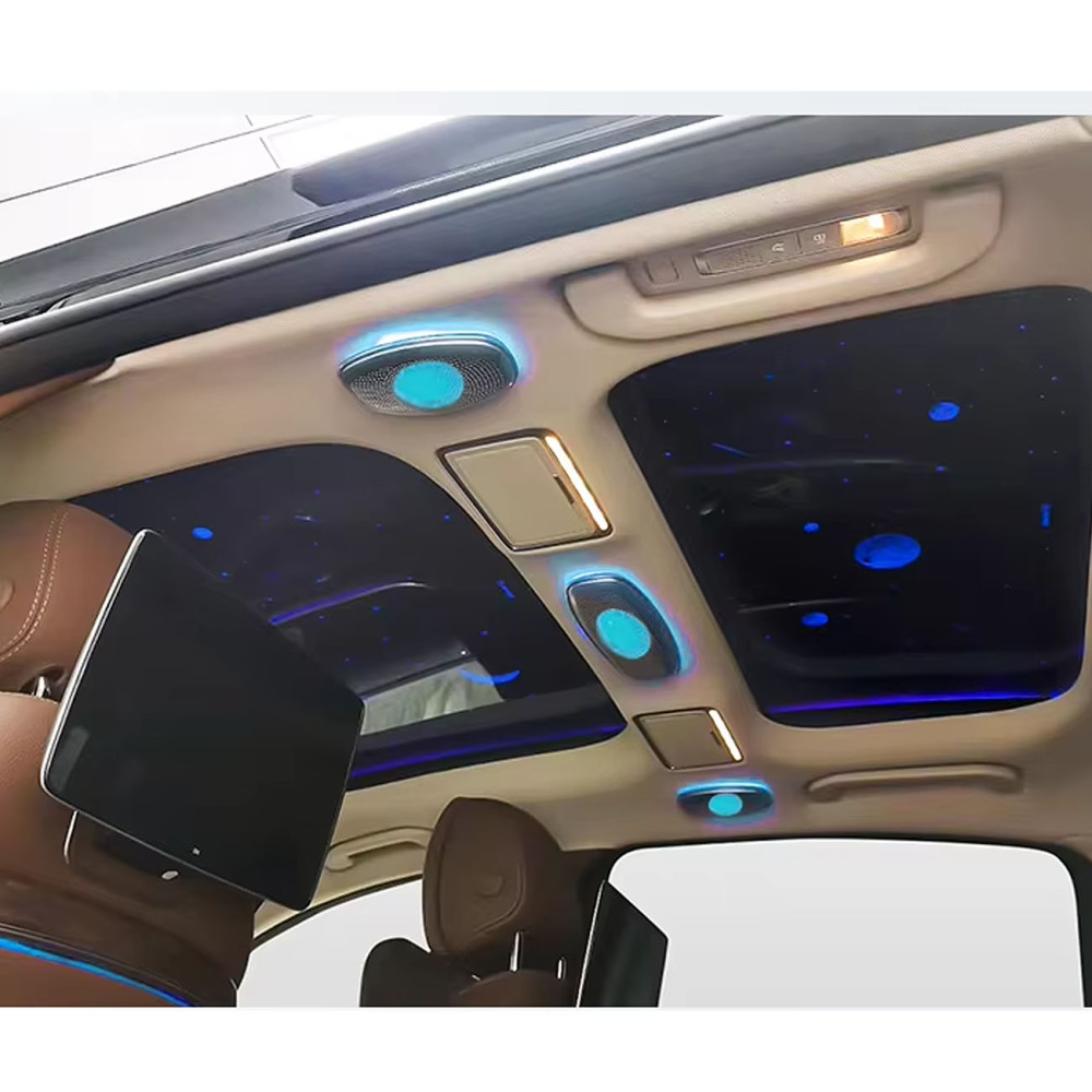 Mercedes Benz W205 C-Class 3D/4D Ambiyans Aydınlatma 64 Renk Tavan Tweeter 2013+