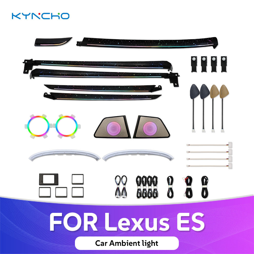 Lexus ES (2023-2025) Symphony Smart Flowing Phantom LED İç Mekan Ambiyans Aydınlatma Sistemi