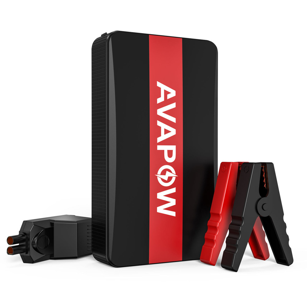AVAPOW A21 Kompakt Acil Durum Takviye Cihazı & 6000mAh Ultra Taşınabilir Güç Kaynağı